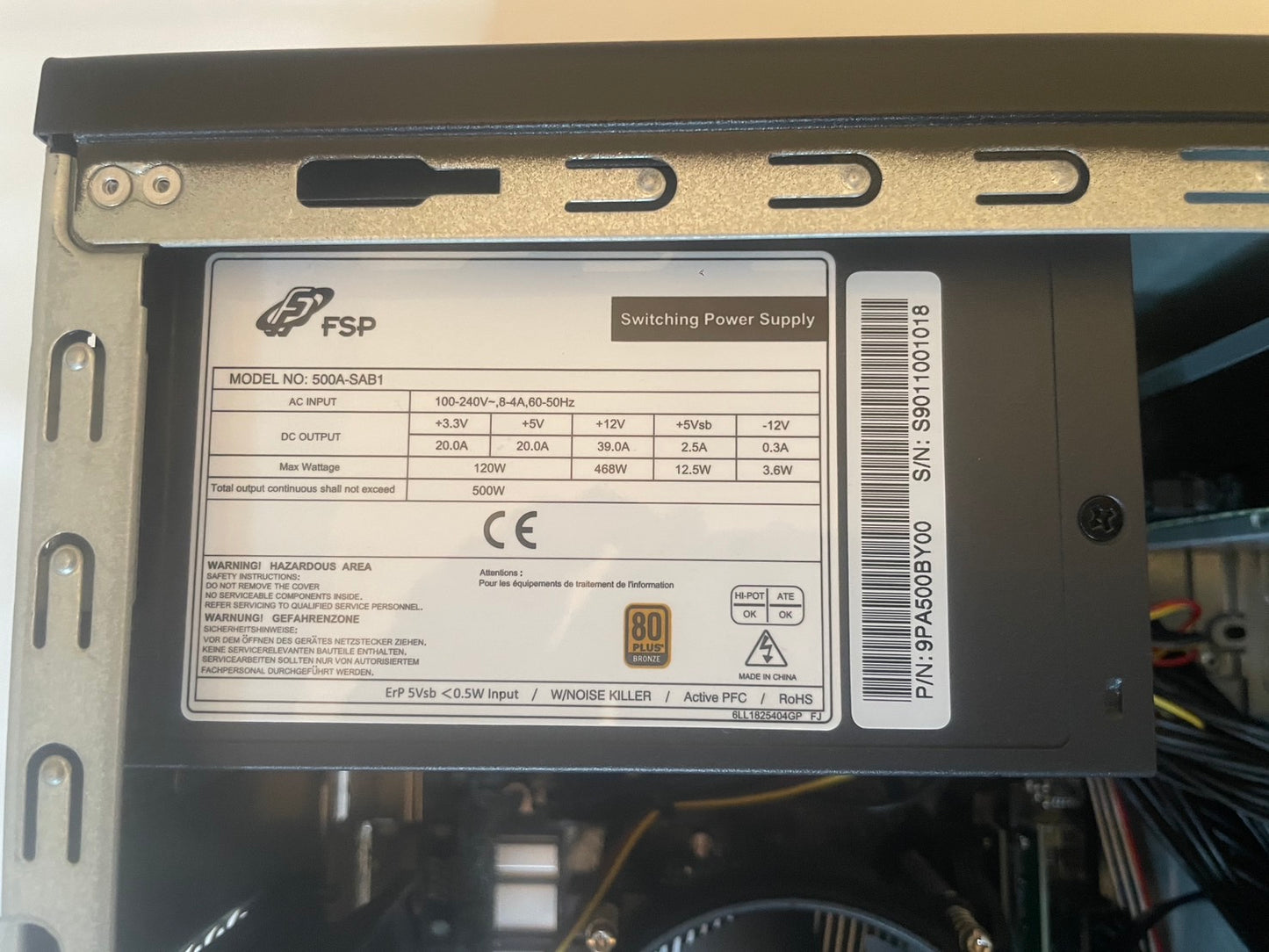 STYLE∞ Core i5-8400×GeForce GTX 1060 6GB【Cランク】| 中古ゲーミングPC