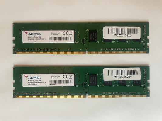 ADATA AO2P24HC8T1-BTBS 8GB×2枚組【Bランク】