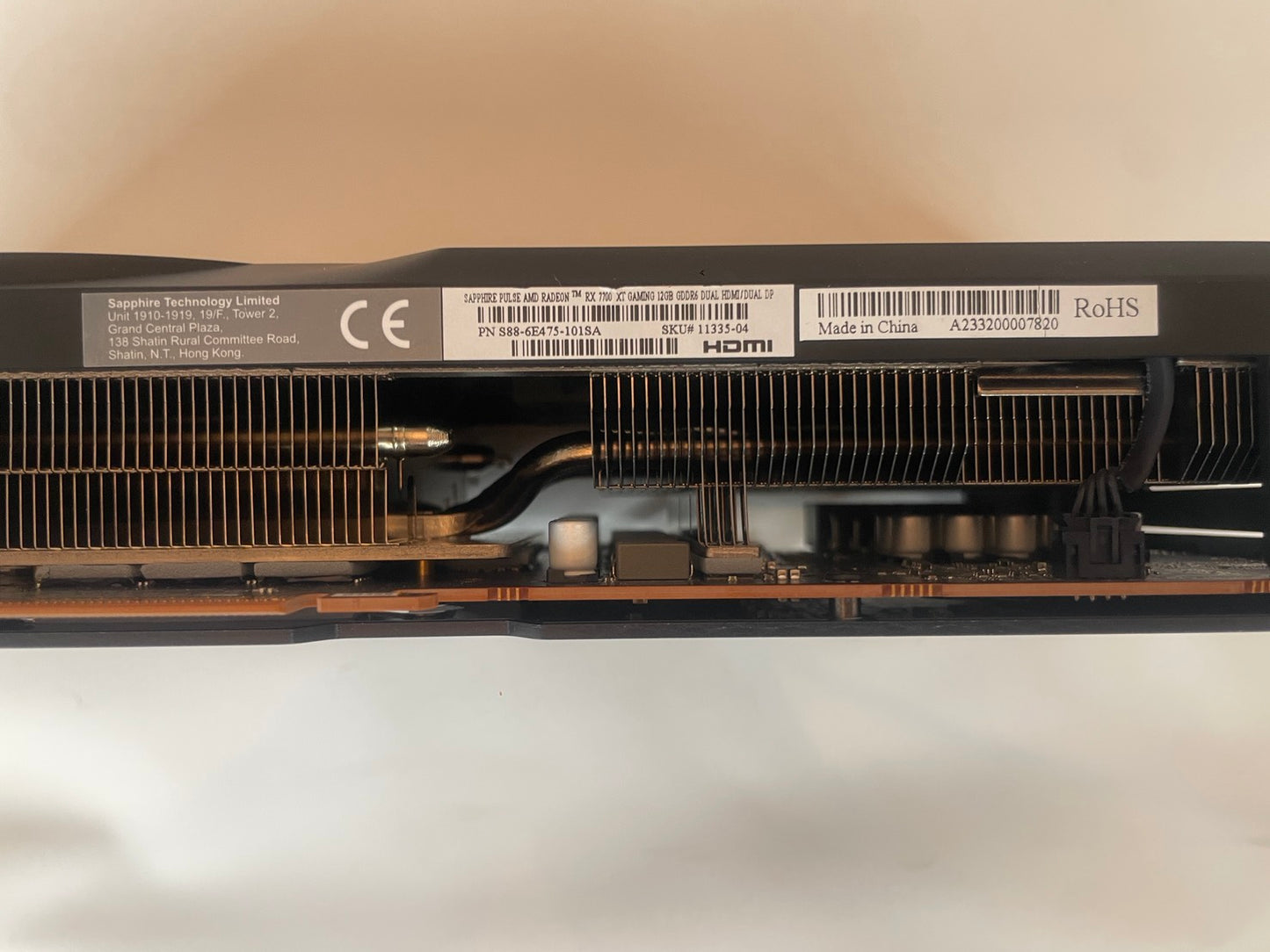 Radeon RX 7700 XT SAPPHIRE【Bランク】